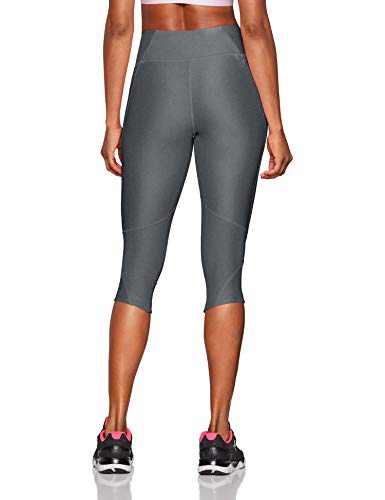 Under Armour Capri Armour Fly Fast Pantalones Deportivos para Mujeres, Pantalones Transpirables, Mallas Deportivas de compresión ultraligeras, Pitch Gray/Pitch Gray/Reflective (012), XS