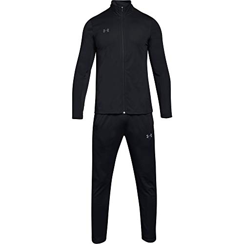 Under Armour Challenger II Knit Warm-Up Ropa De Deporte De Hombre, Chándal Para Hombre Completo Hombre Negro (Black/Graphite 001) L