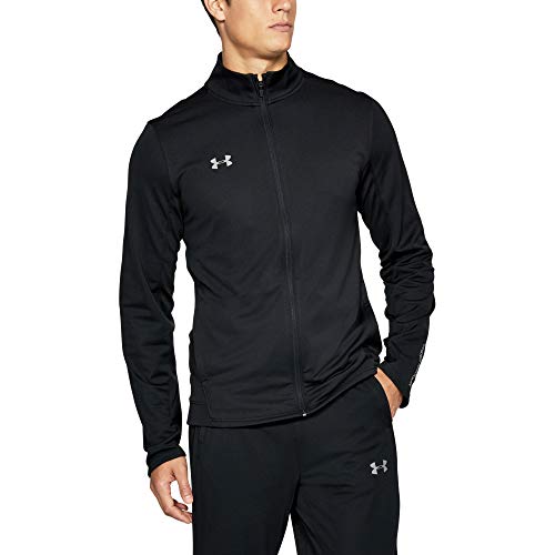 Under Armour Challenger II Knit Warm-Up Ropa De Deporte De Hombre, Chándal Para Hombre Completo Hombre Negro (Black/Graphite 001) L