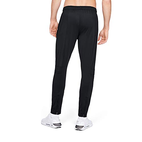 Under Armour Challenger III Training Pant, Pantalones de chándal para Hombre, Pantalones Largos Muy Ligeros Hombre, Negro (Black/White (001)), M