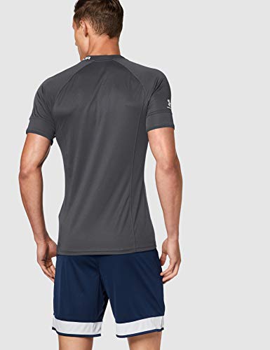 Under Armour Challenger III Training Top Transpirable para Hacer Deporte, Camiseta para Hombre, Negro, LG