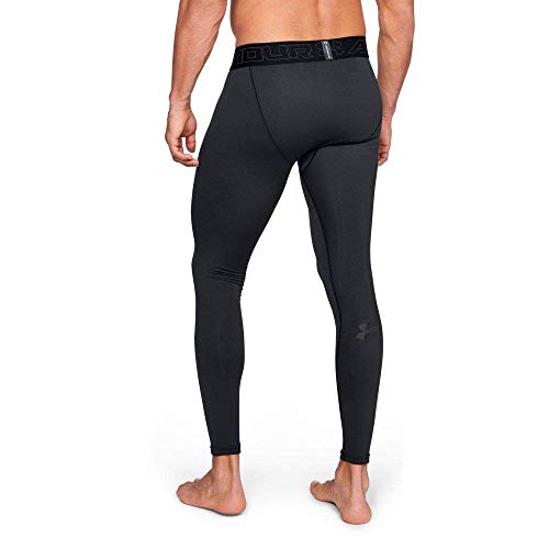 Under Armour Coldgear Leggings, Hombre, Negro (Black/Charcoal 001), M