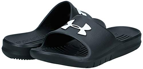 Under Armour Core Pth Slides 3021286-001, Zapatos de Playa y Piscina Unisex Adulto, Negro (Black 3021286/001), 42 1/2 EU