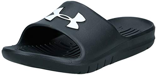 Under Armour Core Pth Slides 3021286-001, Zapatos de Playa y Piscina Unisex Adulto, Negro (Black 3021286/001), 42 1/2 EU