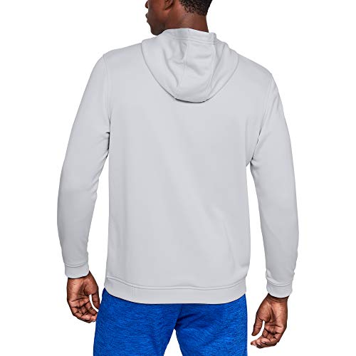 Under Armour Fleece PO Men's Pullover Hoodie Sudadera con Capucha Ancha, Ropa Deportiva Transpirable y elástica para Hombre, Hombre, Gris, XL