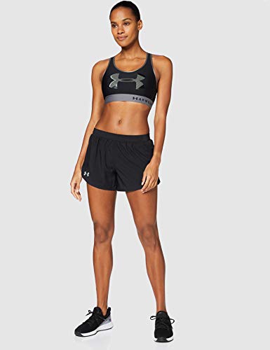 Under Armour Fly by 2.0 Short Deportivos, Shorts De Mujer, Negro, M