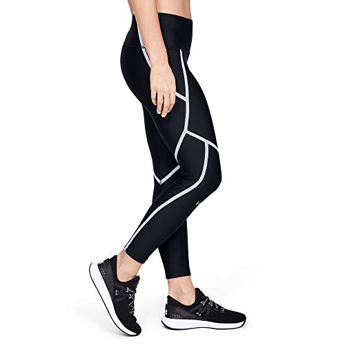 Under Armour Heatgear Armour Edgelit Capri, Mujer, Negro, LG