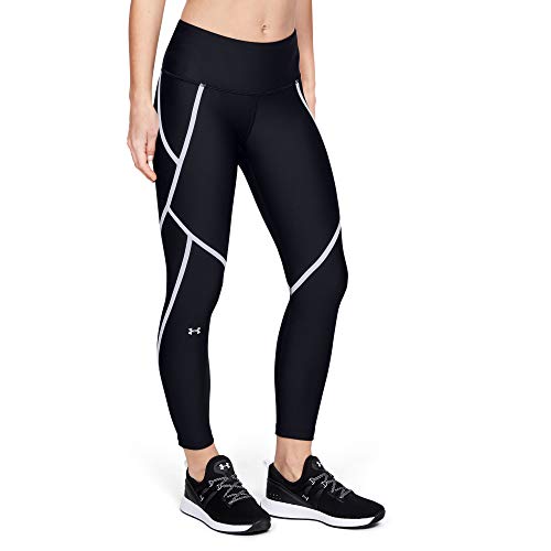 Under Armour Heatgear Armour Edgelit Capri, Mujer, Negro, LG