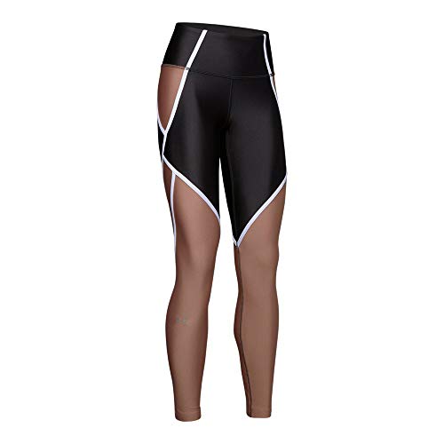 Under Armour HeatGear Armour Edgelit Mujeres compresión Baselayer Legging Negro Negro Negro ( 14-16