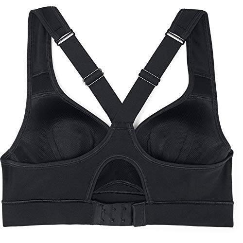 Under Armour Heatgear Armour Sujetador Deportivo, Mujer, Negro (Black-001), 36DD