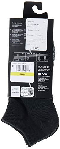 Under Armour Heatgear Calcetines, Unisex adulto, Negro, XL