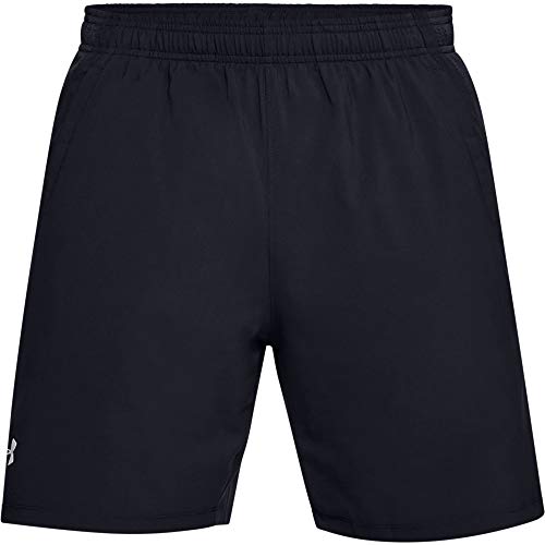 Under Armour Launch SW Short Pantalones, Hombre, Negro (Black/Black/Reflective 001), L