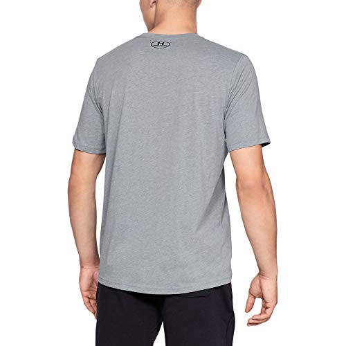 Under Armour .List Camiseta, Gris/Negro, XXXL para Hombre