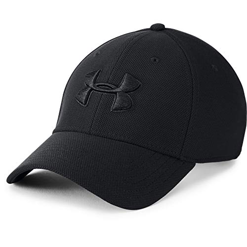 Under Armour Men's Blitzing 3.0 Cap, Gorra Hombre, negro (Black/Black/Black(001)), M/L