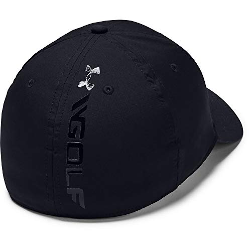 Under Armour Men's Golf Headline Cap 3.0 Visera Clásica, Gorra para Hombre, Negro, M/L