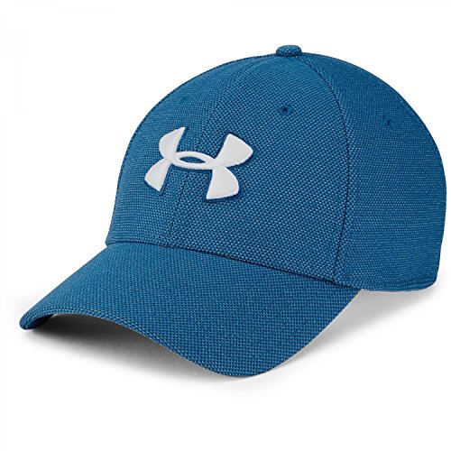 Under Armour Men's Heathered Blitzing 3.0 Gorra, Hombre, Azul (487), M