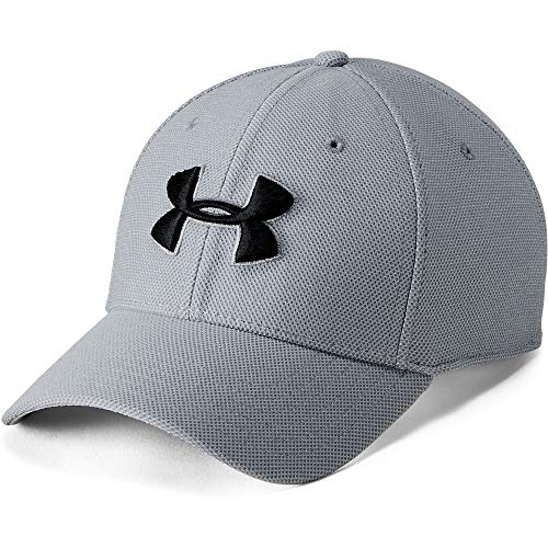 Under Armour Men's Heathered Blitzing 3.0 Gorra, Hombre, Gris (035), M