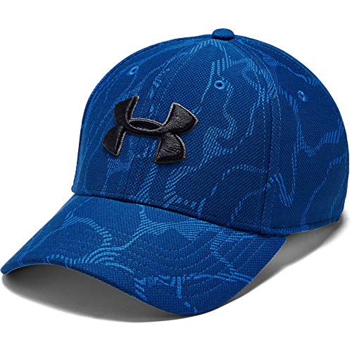 Under Armour Men's Printed Blitzing 3.0 Gorra, Hombre, Azul, M/L