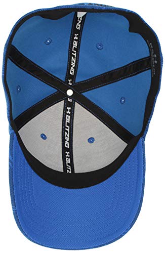 Under Armour Men's Printed Blitzing 3.0 Gorra, Hombre, Azul, M/L