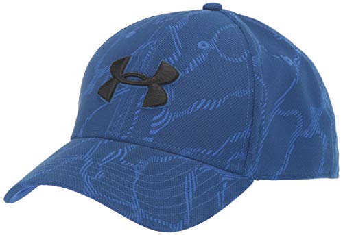 Under Armour Men's Printed Blitzing 3.0 Gorra, Hombre, Azul, M/L