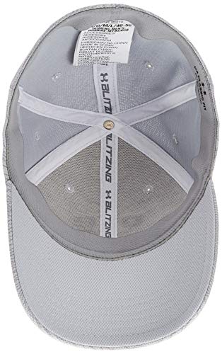 Under Armour Men's Printed Blitzing 3.0 Gorra, Hombre, Gris, L/XL