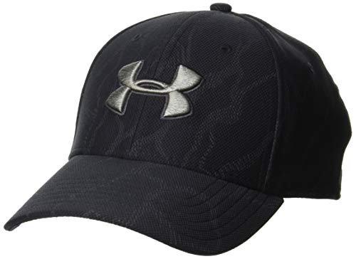 Under Armour Men's Printed Blitzing 3.0 Gorra, Hombre, Negro, L/XL