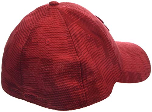 Under Armour Men's Printed Blitzing 3.0 Gorra, Hombre, Rojo (Barn/Barn/Aruba Red 633), M/L