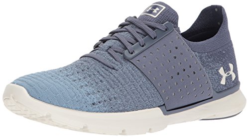 Under Armour Men's Speedform Slingwrap Fade Sneaker, Apollo Gray (103)/Solder, 10