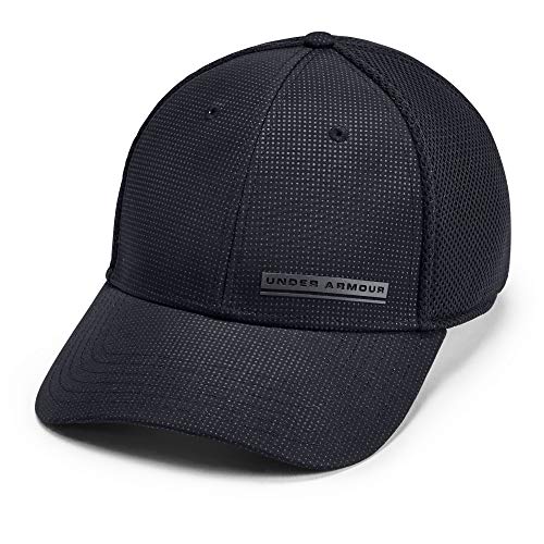 Under Armour Men's Train Spacer Mesh Gorra, Hombre, Negro, L/XL