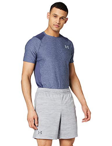 Under Armour MK-1 Pantalones Cortos, Hombre, Gris, SM