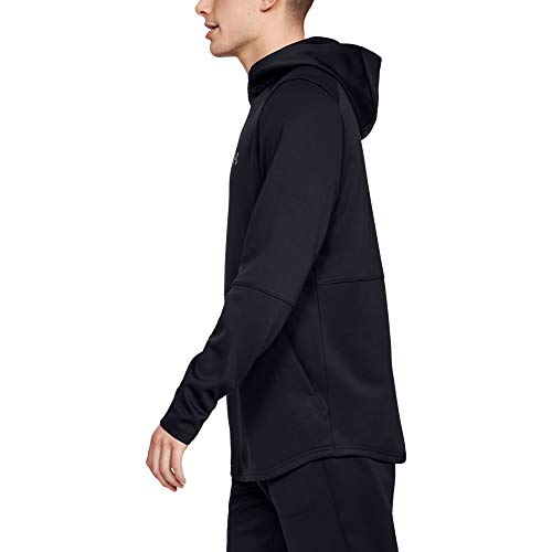 Under Armour Mk1 Warmup Po Hood Sudadera, Hombre, Negro, LG