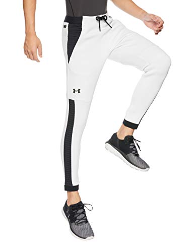 Under Armour Move Airgap - Pantalones para Hombre, Color Blanco (100), Color Negro