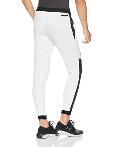 Under Armour Move Airgap - Pantalones para Hombre, Color Blanco (100), Color Negro