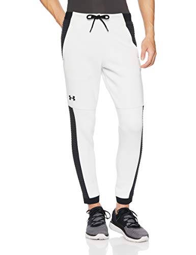 Under Armour Move Airgap - Pantalones para Hombre, Color Blanco (100), Color Negro