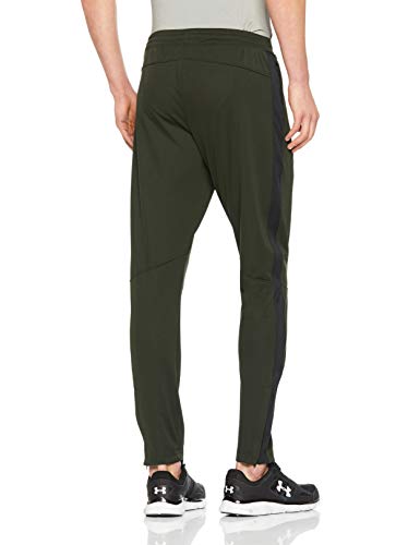 Under Armour Pantalones de chándal Sportstyle Pique para hombre, verde (Artillery Green / Stealth Grey), SM