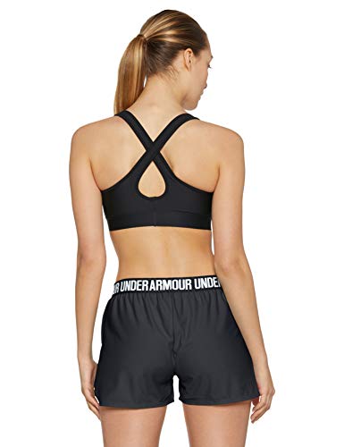 Under Armour Play Up Short 2.0 Pantalón Corto, Mujer, Negro (Black/Black 002), S