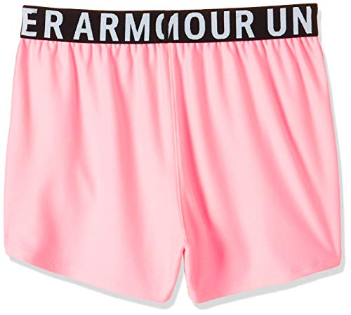 Under Armour Play Up Solid Corto, Niñas, Rosa, YMD