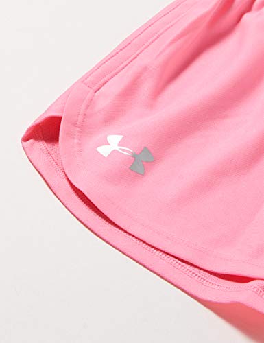 Under Armour Play Up Solid Corto, Niñas, Rosa, YMD