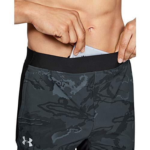 Under Armour Qualifier Pantalón, Hombre, Negro, XXL