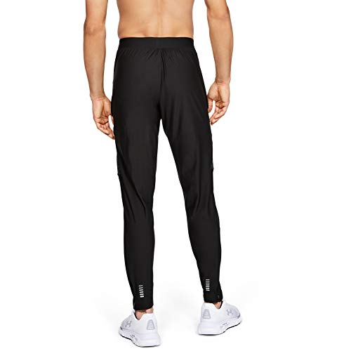 Under Armour Qualifier Pantalón, Hombre, Negro, XXL