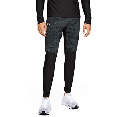 Under Armour Qualifier Pantalón, Hombre, Negro, XXL