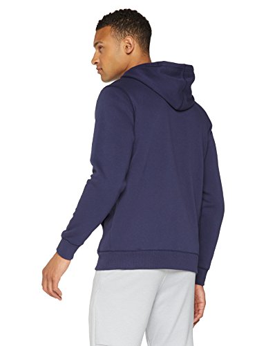 Under Armour Rival Fitted Full Zip Sudadera, Hombre, Azul (Midnight Navy/White 410), L