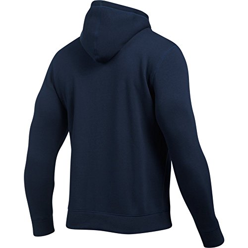 Under Armour Rival Fitted Full Zip Sudadera, Hombre, Azul (Midnight Navy/White 410), XL