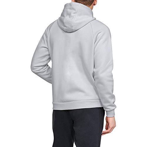 Under Armour Rival Fleece FZ Hoodie, Sudadera Hombre, Negro (Black/Black (001)), M