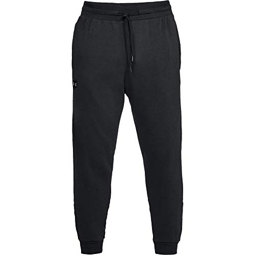 Under Armour Rival Fleece Jogger Pantalones, Hombre, Negro (Black/Black 001), L