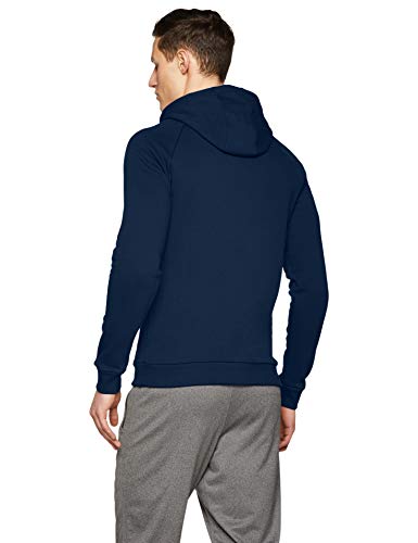 Under Armour Rival Fleece Po Hoodie Sudadera con Capucha, Hombre, Azul (Academy/Black 408), M