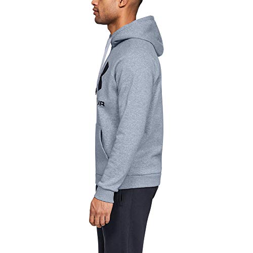 Under Armour Rival Fleece Sportstyle Logo Sudadera, Hombre, Gris, LG