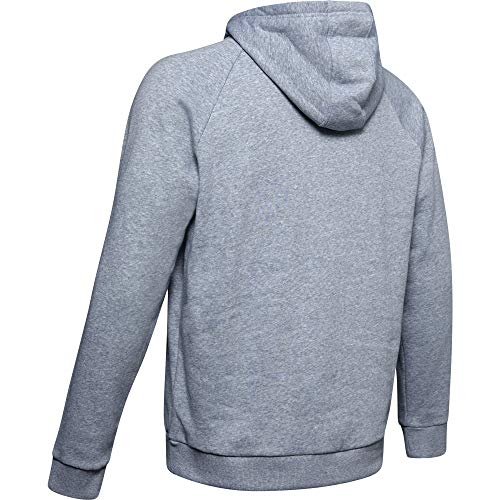 Under Armour Rival Fleece Sportstyle Logo Sudadera, Hombre, Gris, XL