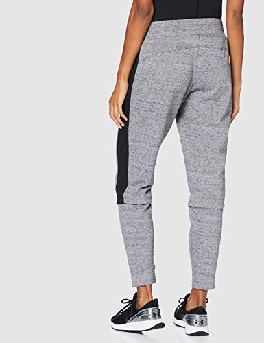 Under Armour Rival Terry Joggers Pantalón De Chándal Con Pernera Cónica, Pantalones Para Correr Mujer Gris MD