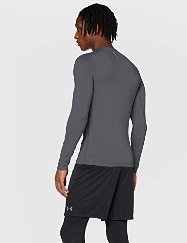 Under Armour Rush Heatgear Compression Camisa de Manga Larga, Hombre, Negro, XL